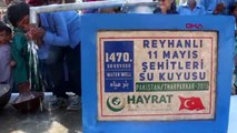 Hatay reyhanlı 11 mayıs şehitler derneği adına pakistan'da su kuyusu açıldı