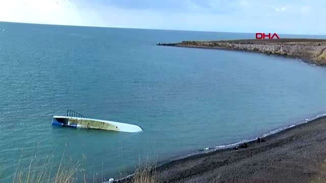 Van gölü'nde kaçakları taşıyan tekne battı 7 ölü-5