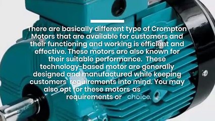 Here W Cast Iron Motors for customers