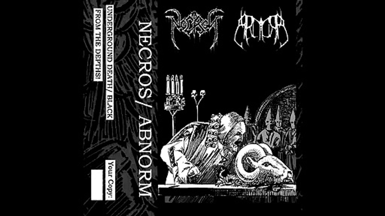 NECROS/ ABNORM Split tape (Old school death, black death)
