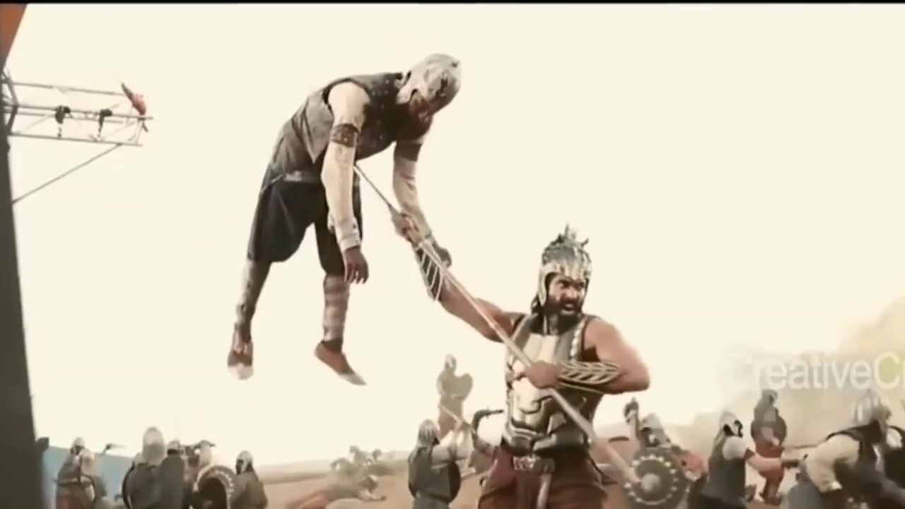 Bahubali 2 Movie - Behind the scenes of #Bahubali2 Movie -- Real seen of Bahubali 2