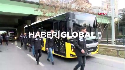 Otobüsün camını kıran Beşiktaş taraftarları gözaltına alındı