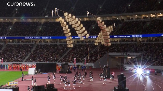 ورزشگاه المپیک ۲۰۲۰ توکیو افتتاح شد