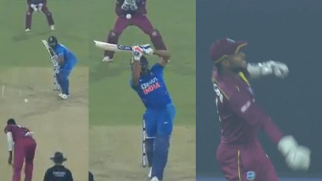 IND v WI 2019 3rd ODI | Rohit Sharma out for 63 runs | Oneindia Kannada