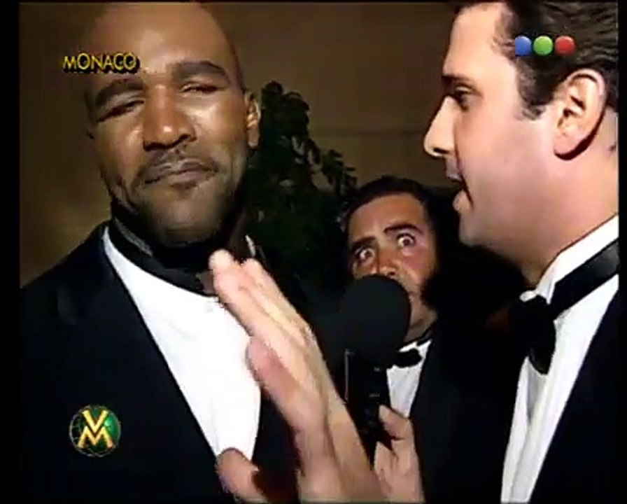 El Insoportable con Evander Holyfield - Videomatch 98