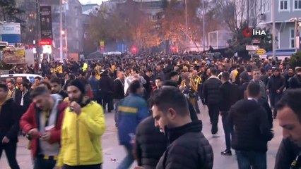 Fenerbahçe taraftarı büyük coşku yaşadı