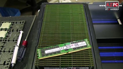 16 x GTX 1080 Ti , 4 x E5-2699 V4, 1,5TB RAM, stack by dual Asus ESC8000 G3 - AZPC TV