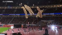 2020 Yaz Olimpiyatlarının ev sahibi Tokyo yeni olimpiyat stadına kavuştu