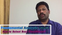 How to select stock, share by Screener-Fundamental Analysis Part-3