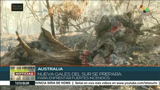 Australia: se registran incendios forestales en Nueva Gales del Sur