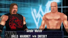 WWE Summerslam Mod Matches Balls Mahoney vs Snitsky