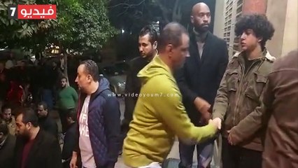 شيكابالا يستقبل عزاء وليد قاصد إدارى الزمالك