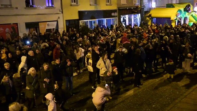 Descente 2019 du Père Noël au Creusot