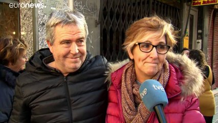 Espanha vibra com os milhões do "El Gordo"