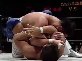 Nobuhiko Takada (c) vs Shiro Koshinaka