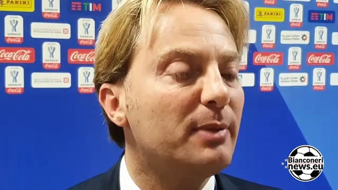 De Martino e Parolo post Juventus-Lazio 1-3, Supercoppa Italiana