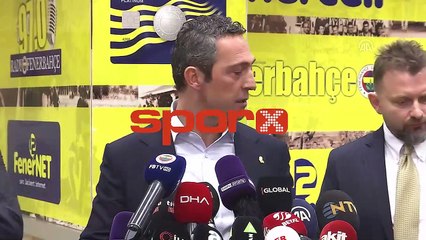 Ali Koç: "Ekibimize ve hocamıza inanıyoruz! Hakemler..."