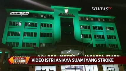Tega! Istri Aniaya Suami yang Stroke