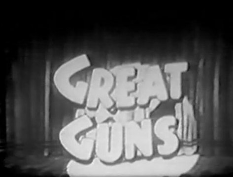 OSWALD THE LUCKY RABBIT: GREAT GUNS