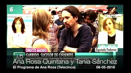 Esto pasa por darle una cámara a Tania: la ocurrente memez que deja a Ana Rosa perpleja