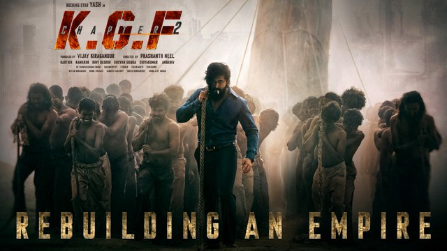 KGF 2 Star YASH aka ROCKY First Look Out | Kolar Gold Fields Chapter 2 POSTER