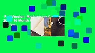 Full Version  Madagascar Calendar 2020: 16 Month Calendar  Review