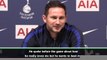 Lampard speaks of respect for Tottenham boss Mourinho