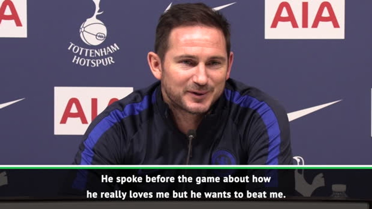Lampard speaks of respect for Tottenham boss Mo...