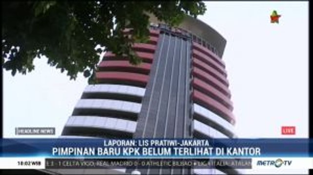Hari Pertama Pimpinan Baru KPK Bekerja