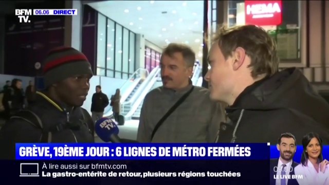 19e jour de grève, 2 TGV sur 5 circulent et 6 lignes de métro fermées à Paris ce lundi