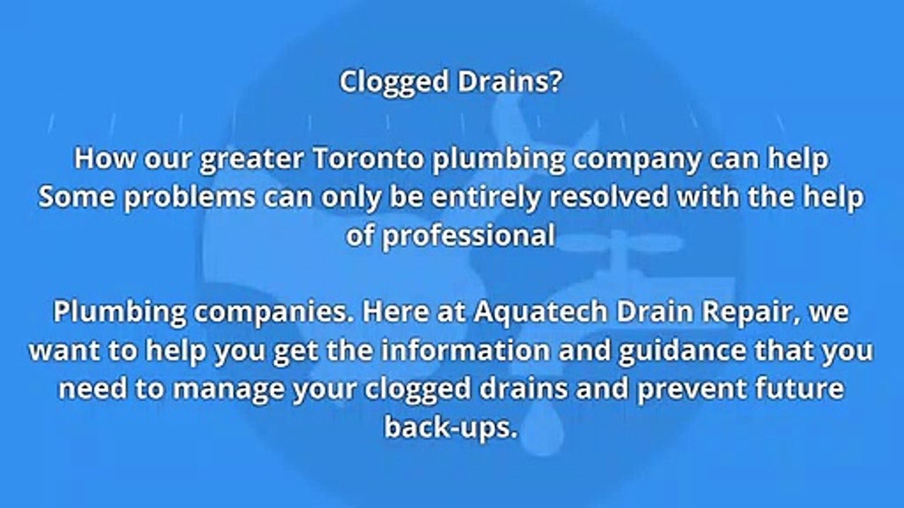 Why Choose Aquatech Drain Repair