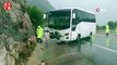 Antalya'da servis minibüsü kazası: 13 yaralı