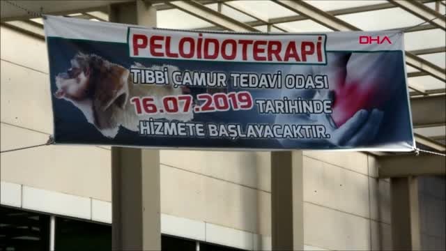 Nazilli devlet hastanesi, çamur banyosu ile şifa dağıtıyor