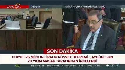 CHP'de rüşvet skandalı