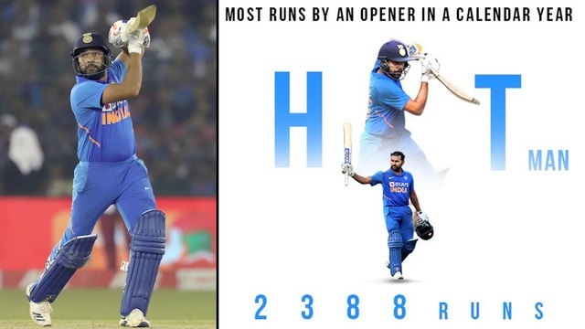 India vs West Indies 3rd ODI : Rohit Sharma Breaks Sanath Jayasuriya's 22 Year Old Record