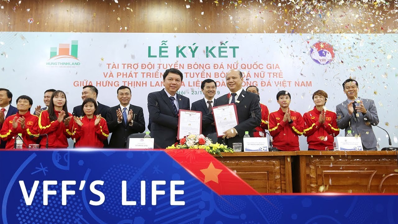 Hưng Thịnh Land tài trợ ĐT nữ Quốc gia và Phát...