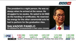 'Sleepy' Duterte lets Defense chief hand out diplomas to PMA graduates