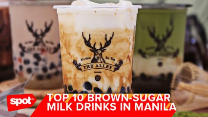 Top 10 Brown Sugar Milk Drinks in Manila