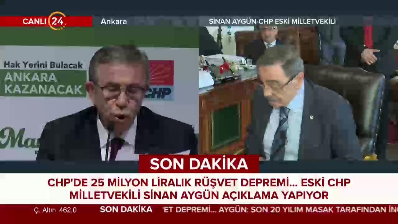 CHP'de rüşvet skandalı