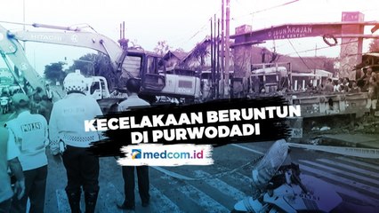 Tragedi Kecelakaan Beruntun di Purwodadi, Pengemudi Trailer Jadi Tersangka