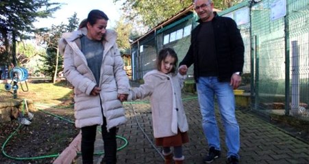 4 buçuk yaşındaki Mira'nın konuşması için 2 bin 500 kilometre yol aştılar