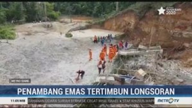 Empat Penambang Emas Ilegal di Jambi Tewas Tertimbun Longsor