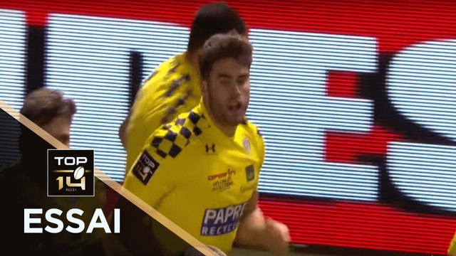 TOP 14 - Essai Damian PENAUD (ASM) - Toulon - Clermont - J11 - Saison 2019/2020