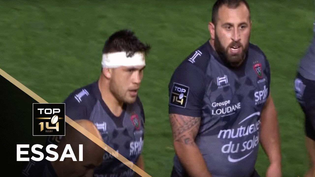 TOP 14 - Essai Raphael LAKAFIA (RCT) - Toulon - Clermont - J11 - Saison 2019/2020
