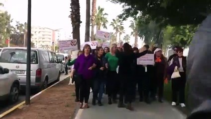 Mersin'li kadınlar Las Tesis için buluştu