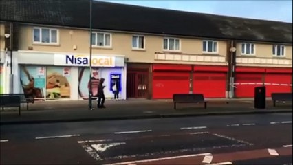 Police cordon in Whiteleas Way South Shields following stabbing