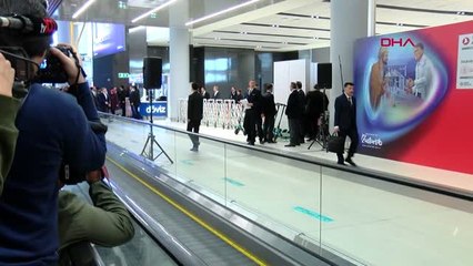 Cumhurbaşkanı erdoğan istanbul havalimanında sergi açılışına katıldı