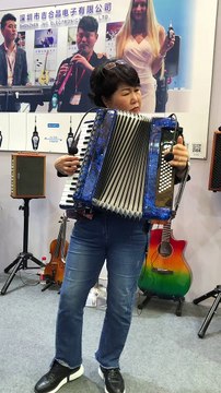 KIMAFUN Dual accordion microphone / Wireless accordion microphone