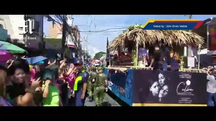 Stars on parade at the Metro Manila Filmfest