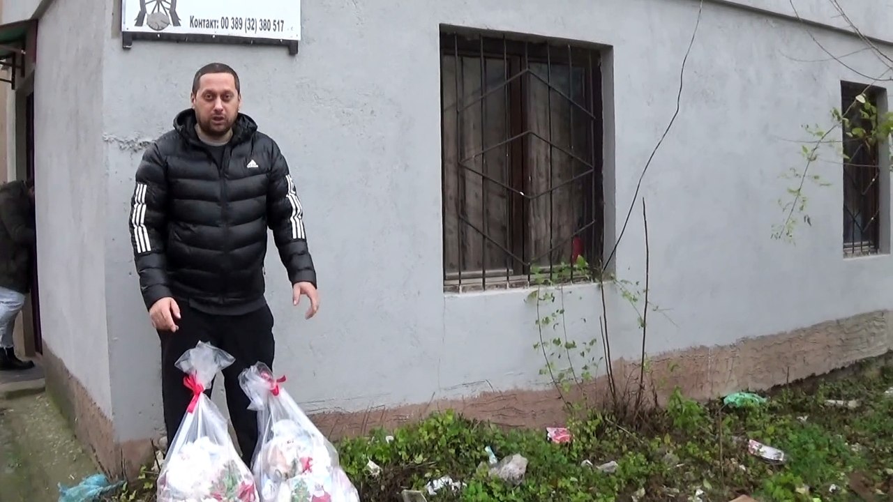 Donacija novogodisni paketcinja vo Stip (Штип )22.12.2019 g na ivan iscelitel ©